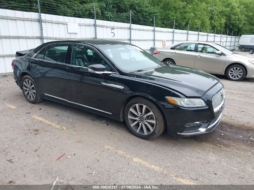 1LN6L9PK4H5607400 | 2017 LINCOLN CONTINENTAL