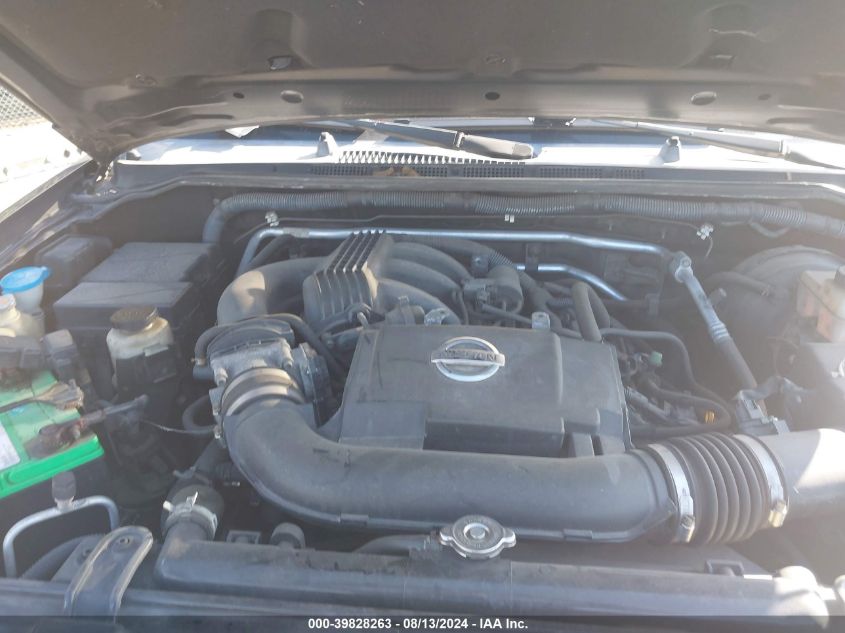 2010 Nissan Xterra S VIN: 5N1AN0NW4AC501780 Lot: 39828263