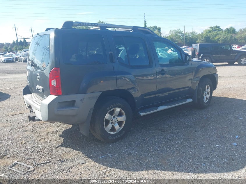 2010 Nissan Xterra S VIN: 5N1AN0NW4AC501780 Lot: 39828263
