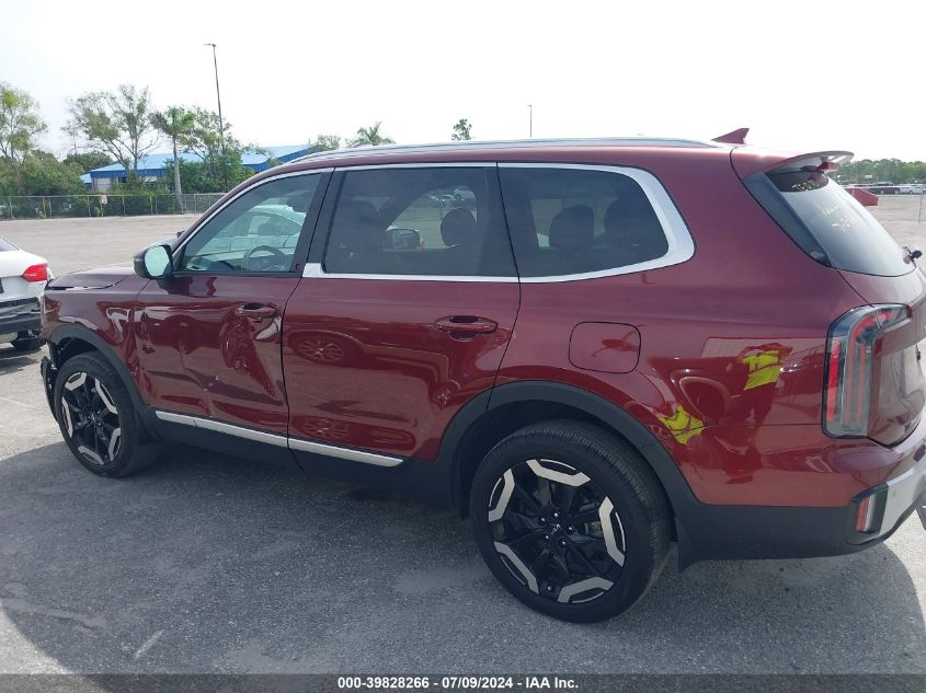 2024 Kia Telluride Ex VIN: 5XYP34GC1RG417728 Lot: 39828266