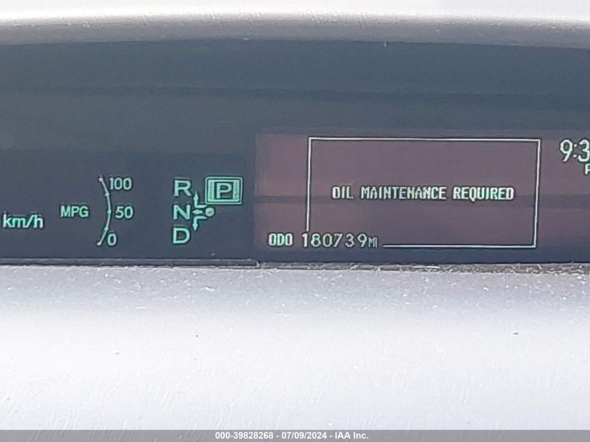 2010 Toyota Prius Ii VIN: JTDKN3DU7A0094484 Lot: 39828268