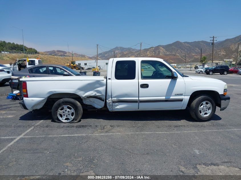 2002 Chevrolet Silverado 1500 Ls VIN: 2GCEC19V621383953 Lot: 39828288