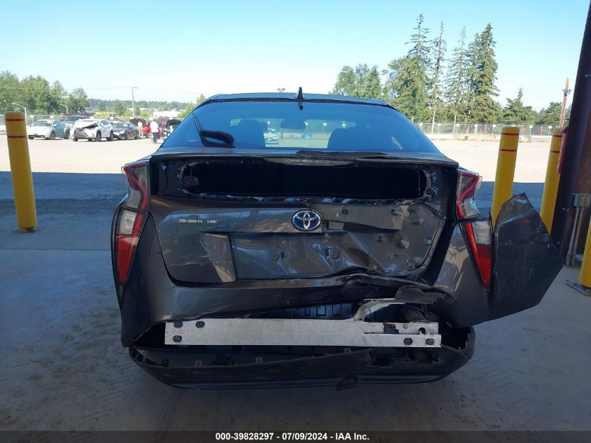 2016 Toyota Prius VIN: JTDKARFU4G3510025 Lot: 39828297