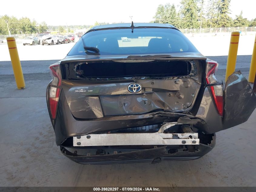 2016 Toyota Prius VIN: JTDKARFU4G3510025 Lot: 39828297