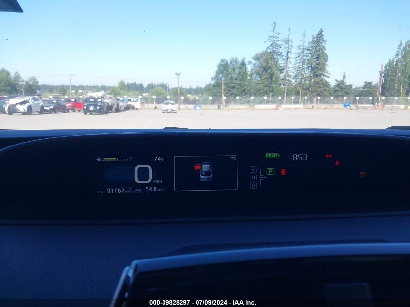 2016 Toyota Prius VIN: JTDKARFU4G3510025 Lot: 39828297