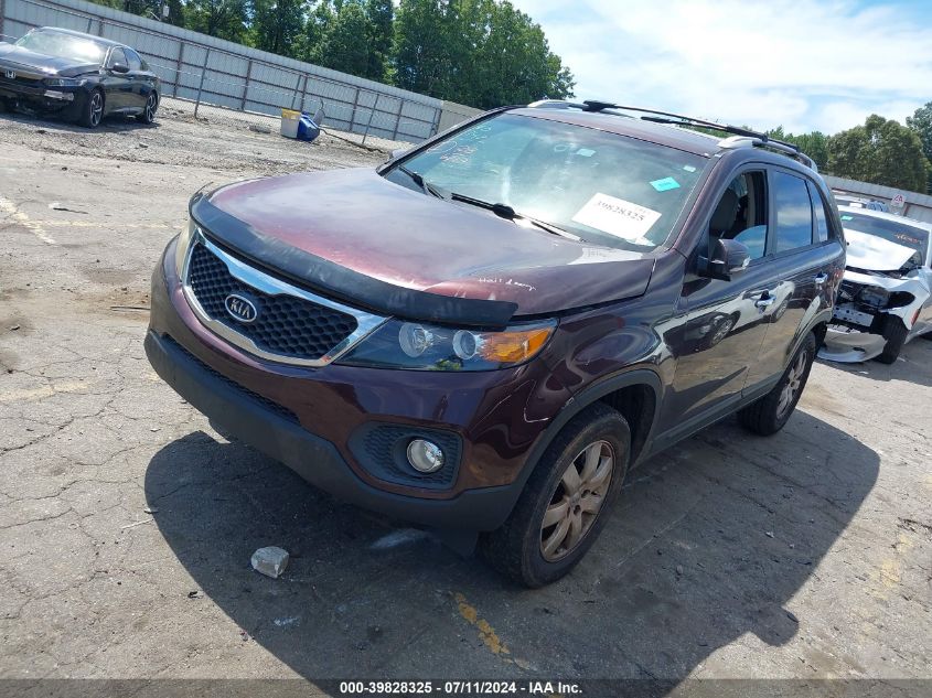 2012 Kia Sorento Lx VIN: 5XYKT3A60CG241091 Lot: 39828325