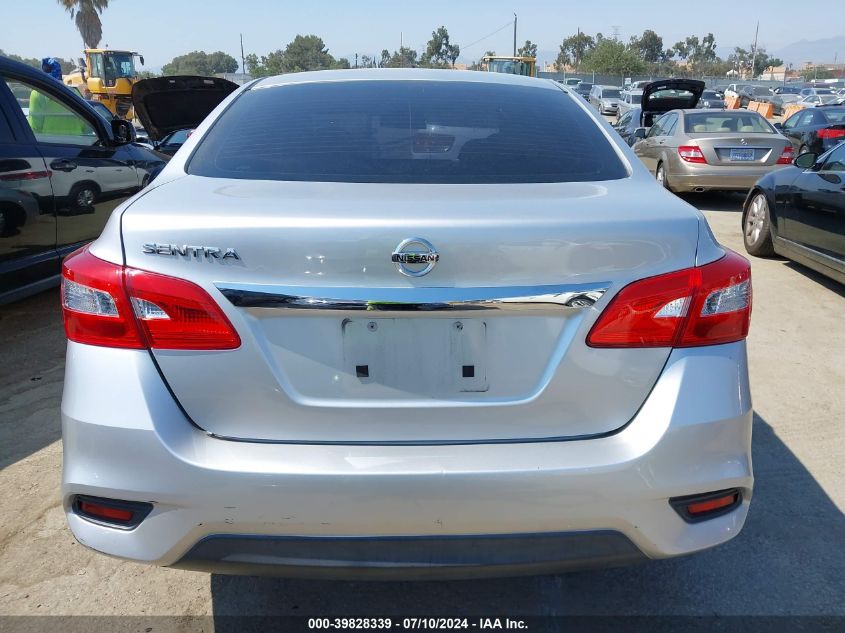 2016 Nissan Sentra S VIN: 3N1AB7AP5GY265356 Lot: 39828339