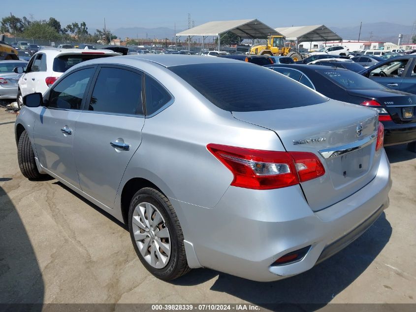 2016 Nissan Sentra S VIN: 3N1AB7AP5GY265356 Lot: 39828339