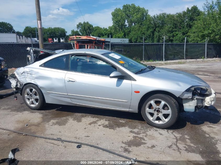 2000 Mercury Cougar V6 VIN: 1ZWFT61L5Y5644940 Lot: 39828340