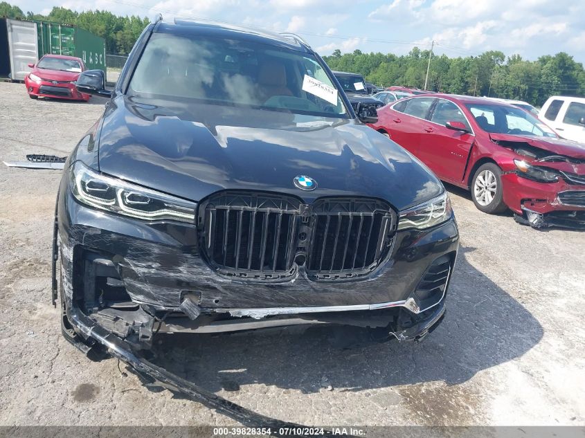 2020 BMW X7 xDrive40I VIN: 5UXCW2C05L9C06175 Lot: 39828354