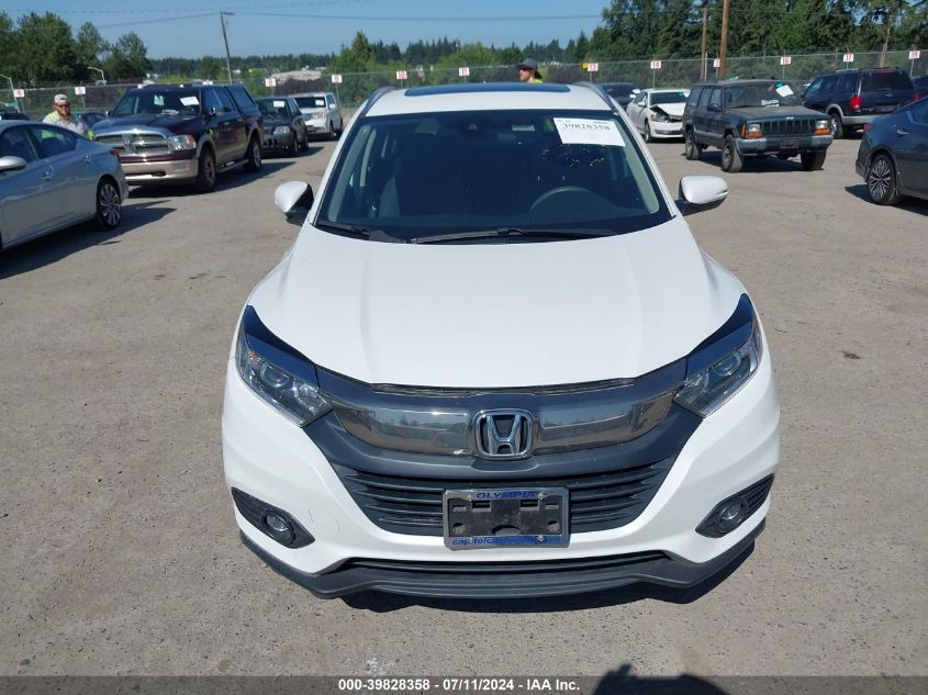 2021 Honda Hr-V Awd Ex VIN: 3CZRU6H52MM714076 Lot: 39828358