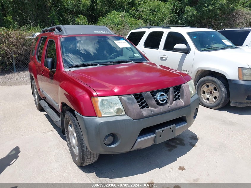 2005 Nissan Xterra S VIN: 5N1AN08U35C617522 Lot: 39828368