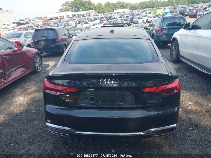 2021 Audi A5 Sportback Premium 45 Tfsi Quattro S Tronic VIN: WAUDACF50MA017106 Lot: 39828377