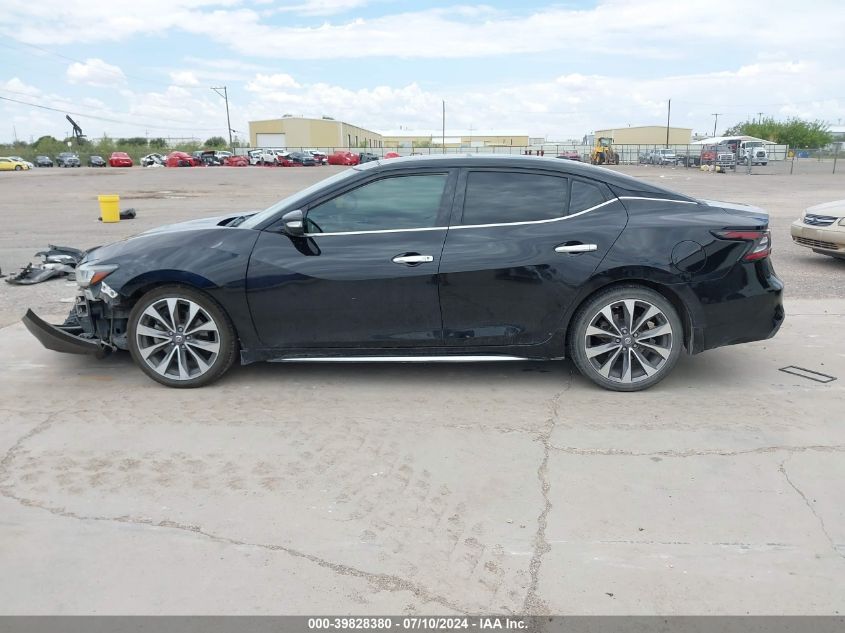 2019 Nissan Maxima 3.5 Platinum VIN: 1N4AA6AV0KC367194 Lot: 39828380