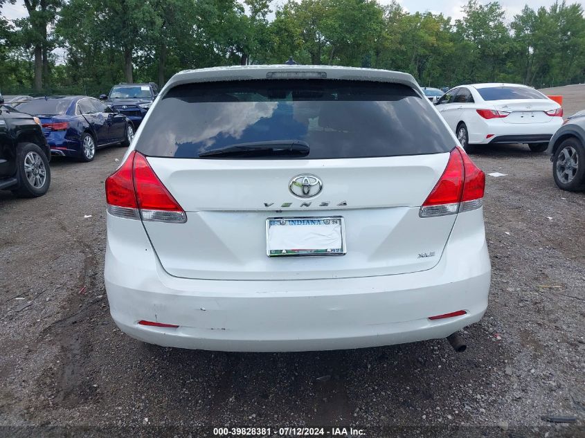 2012 Toyota Venza Xle VIN: 4T3ZA3BB8CU058796 Lot: 39828381