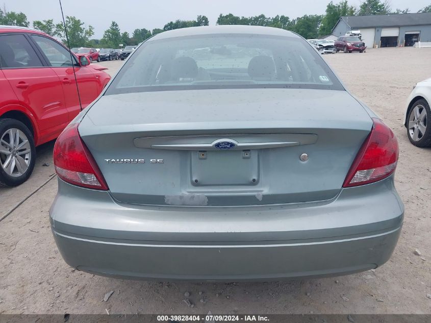 2006 Ford Taurus Se VIN: 1FAFP53U76A210122 Lot: 39828404