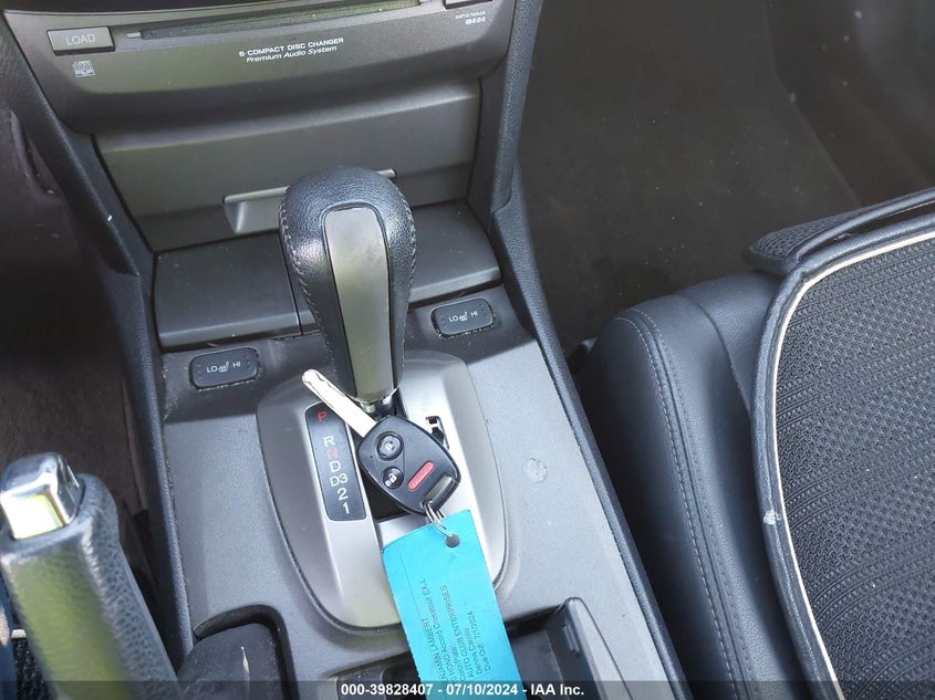 2010 Honda Accord Crosstour Ex-L VIN: 5J6TF1H58AL007595 Lot: 39828407