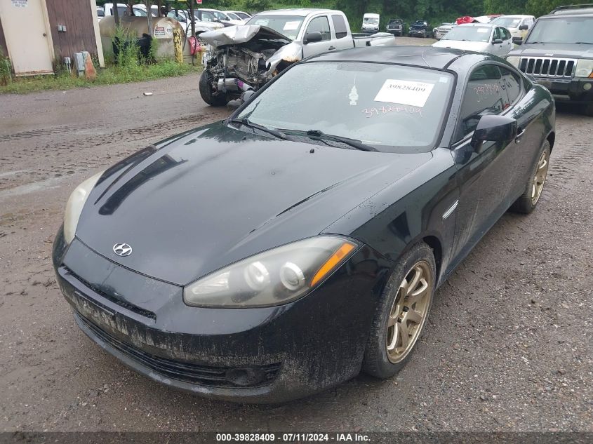 KMHHM66D68U295013 2008 Hyundai Tiburon Gs