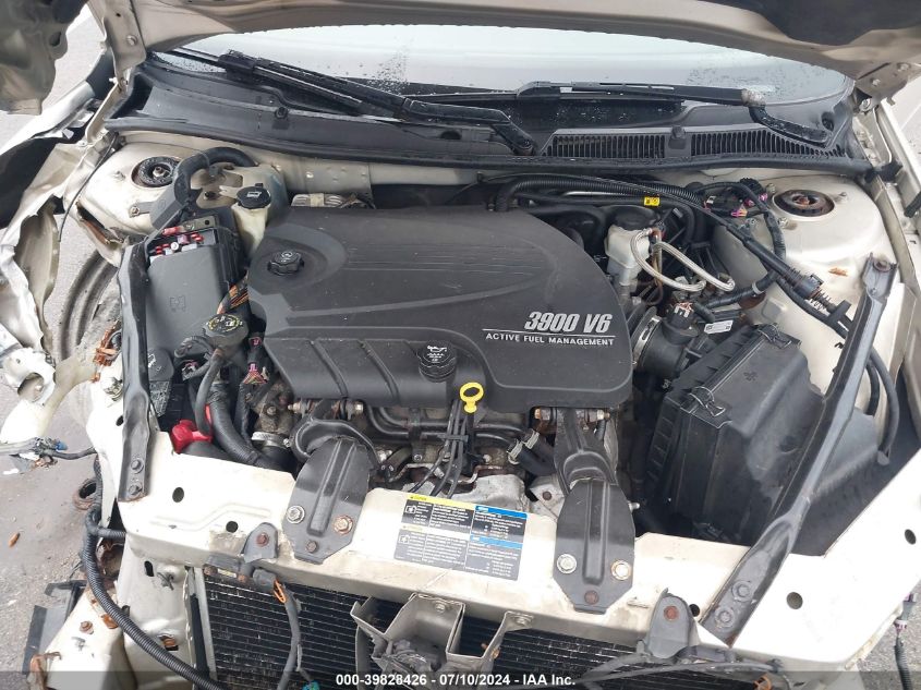 2008 Chevrolet Impala Ltz VIN: 2G1WU583789224936 Lot: 39828426