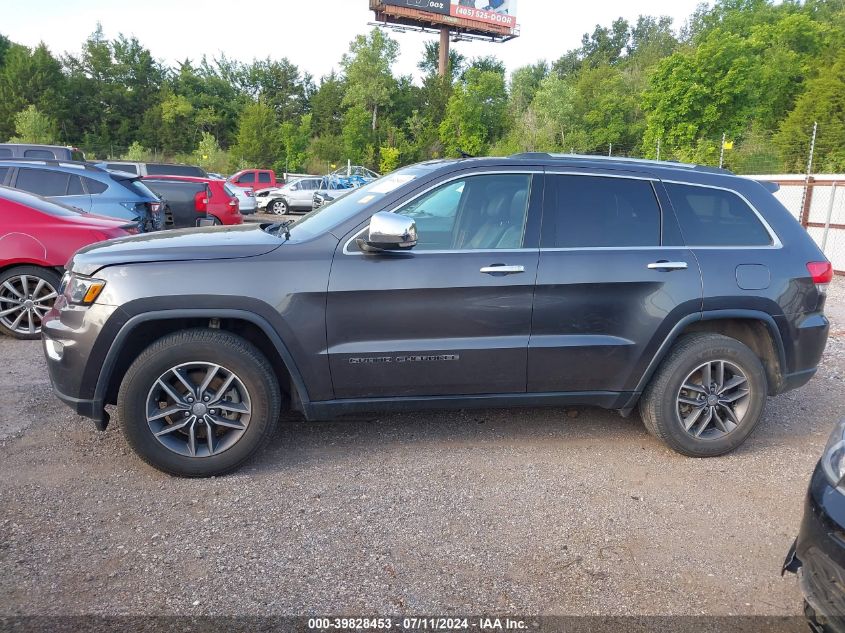 2017 Jeep Grand Cherokee Limited 4X4 VIN: 1C4RJFBG4HC635301 Lot: 39828453