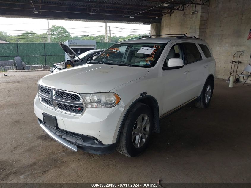 2012 Dodge Durango Sxt VIN: 1C4RDJAG1CC100771 Lot: 39828455