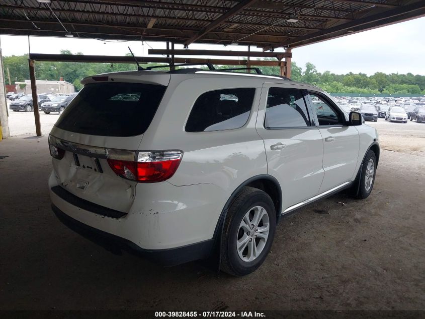 2012 Dodge Durango Sxt VIN: 1C4RDJAG1CC100771 Lot: 39828455