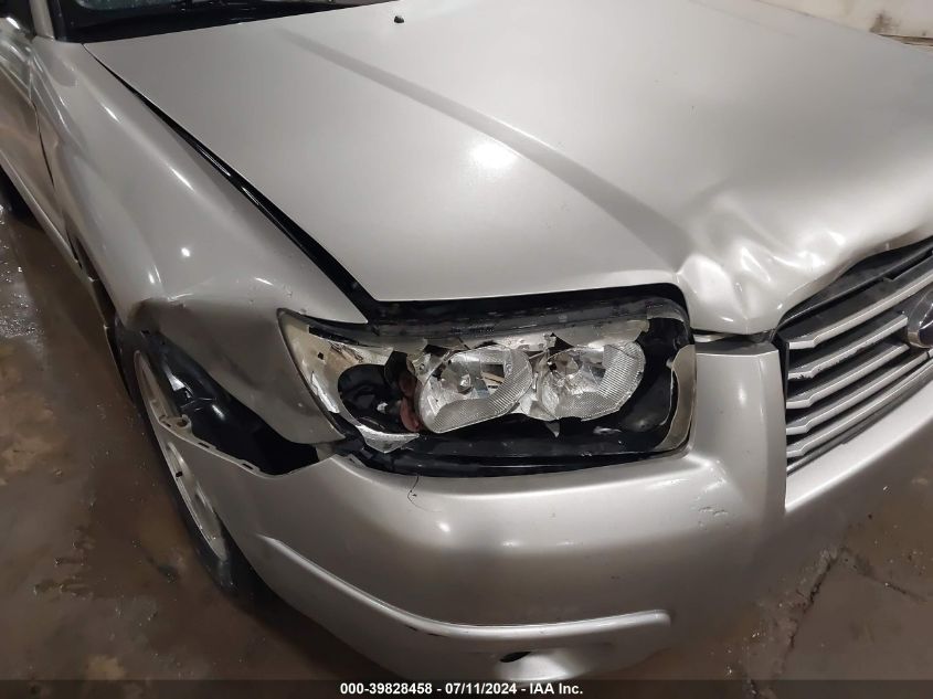 2006 Subaru Forester 2.5X VIN: JF1SG63626H758591 Lot: 39828458