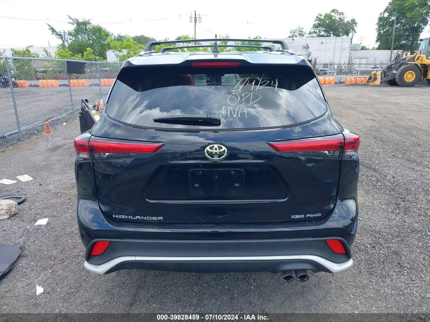 2023 TOYOTA HIGHLANDER XSE - 5TDKDRBH9PS518443