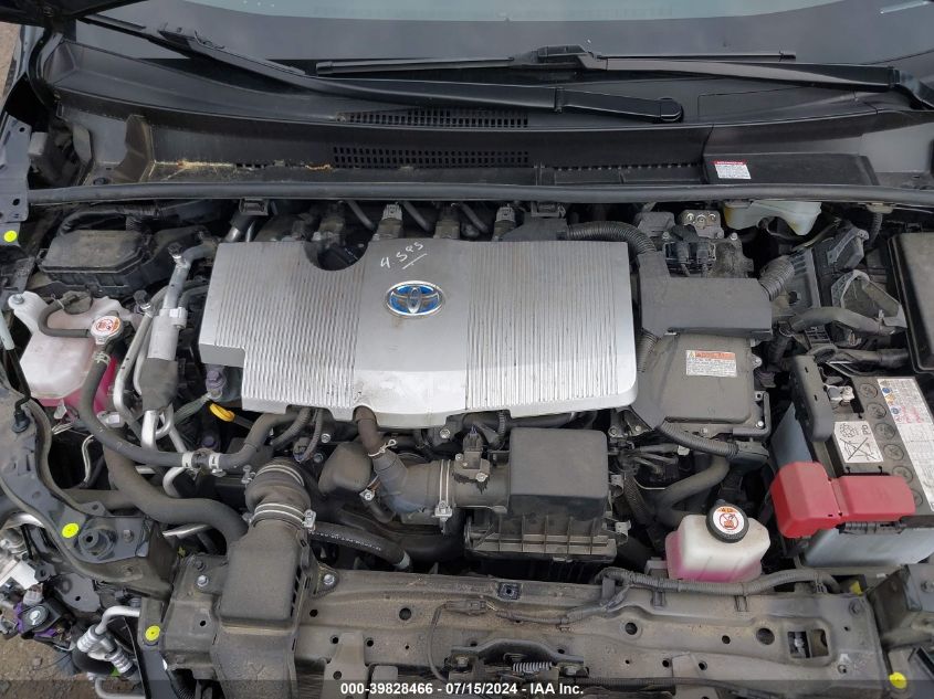 2021 Toyota Prius Prime Le VIN: JTDKAMFP9M3189298 Lot: 39828466