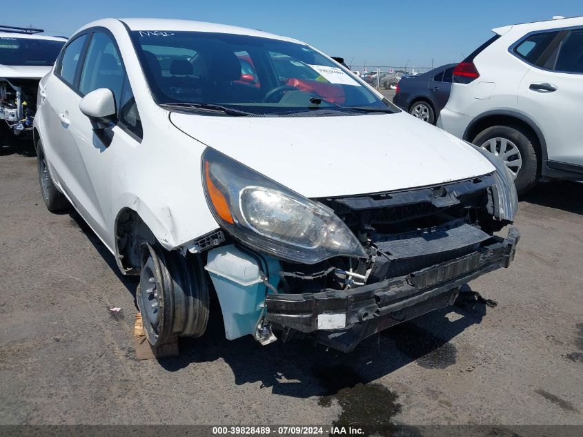 2013 Kia Rio Lx VIN: KNADM4A32D6283474 Lot: 39828489