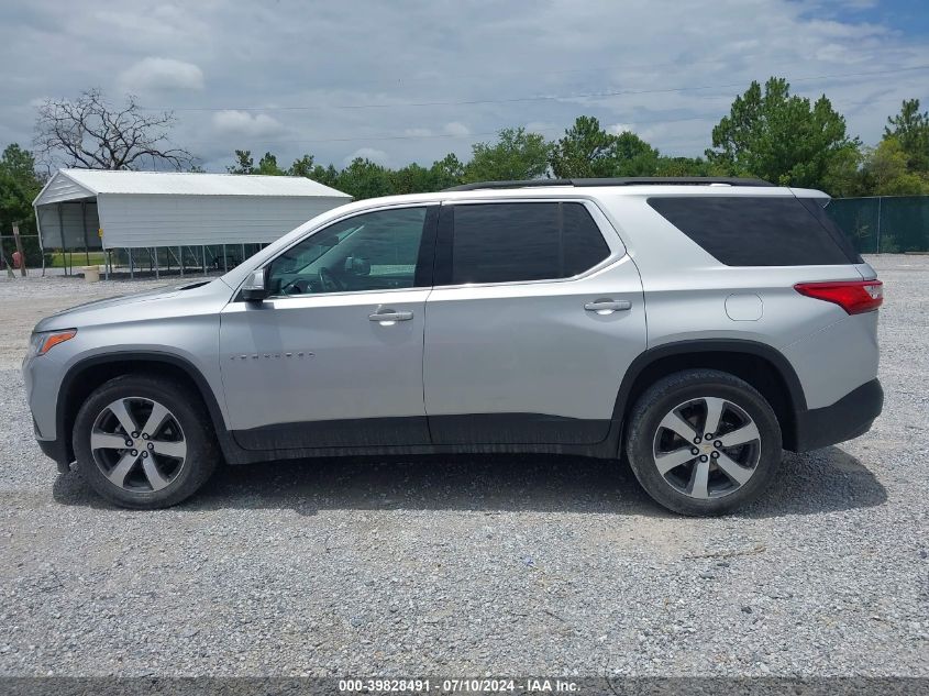 2021 Chevrolet Traverse Fwd Lt Leather VIN: 1GNERHKW2MJ200493 Lot: 39828491