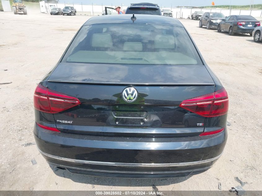 2018 Volkswagen Passat 2.0T R-Line/2.0T S VIN: 1VWAA7A31JC037400 Lot: 39828502