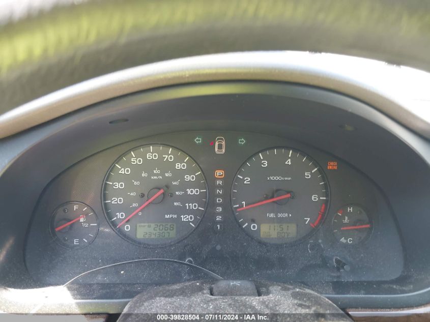 2002 Subaru Outback VIN: 4S3BH665227659182 Lot: 39828504