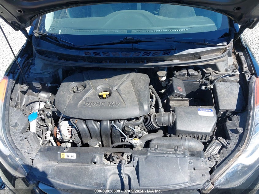 2012 Hyundai Elantra Limited (Ulsan Plant) VIN: KMHDH4AE9CU352126 Lot: 39828508