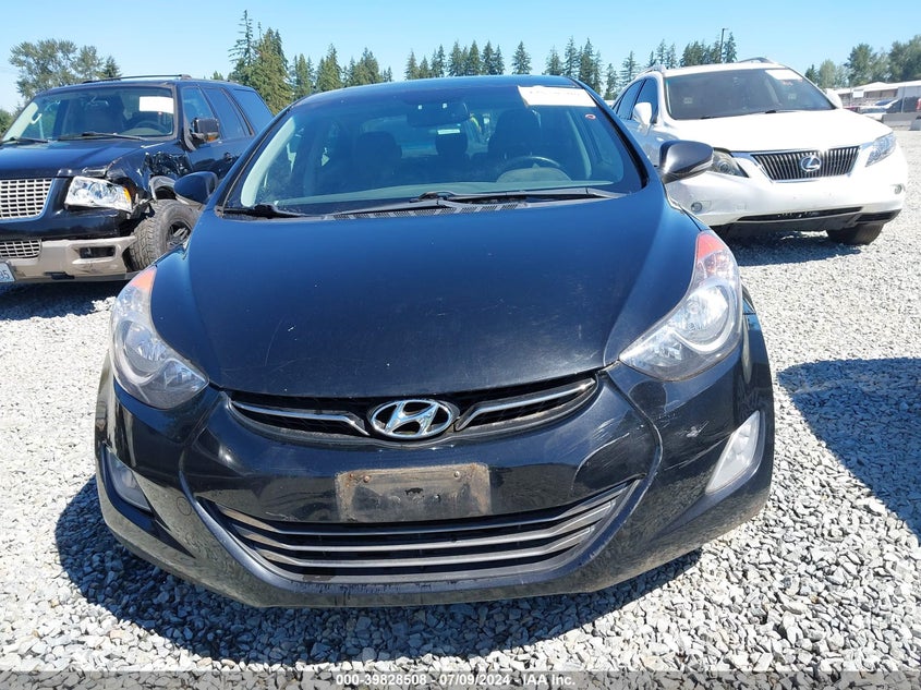 2012 Hyundai Elantra Limited (Ulsan Plant) VIN: KMHDH4AE9CU352126 Lot: 39828508