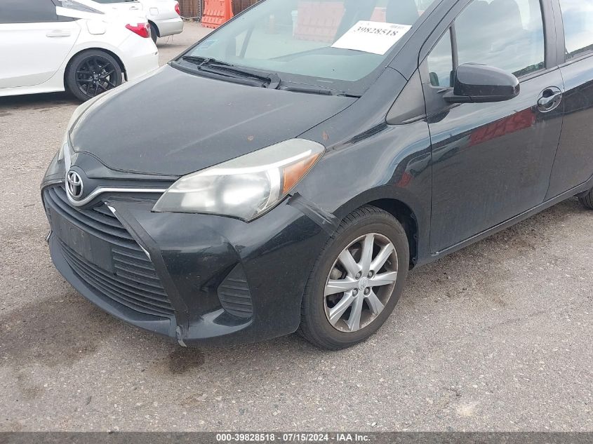 2015 Toyota Yaris Le VIN: VNKKTUD33FA017154 Lot: 39828518