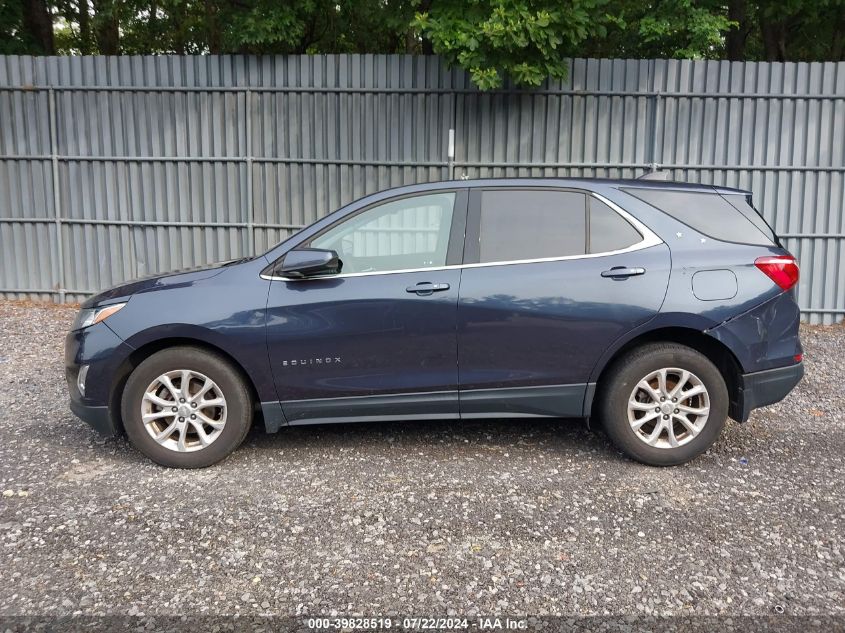 2019 Chevrolet Equinox Lt VIN: 3GNAXKEV2KL138281 Lot: 39828519