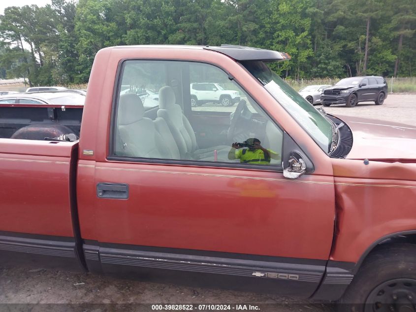 1998 Chevrolet Gmt-400 C1500 VIN: 1GCEC14RXWZ118038 Lot: 39828522