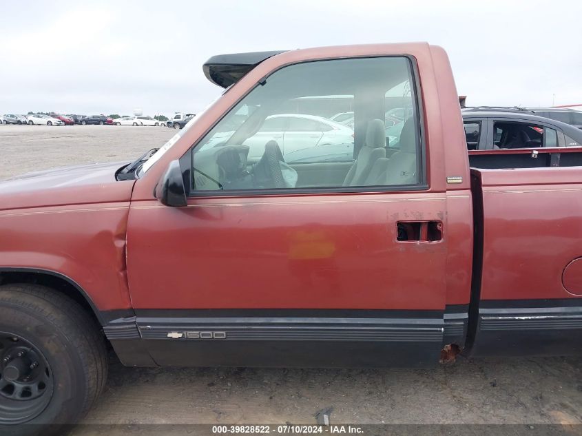 1998 Chevrolet Gmt-400 C1500 VIN: 1GCEC14RXWZ118038 Lot: 39828522