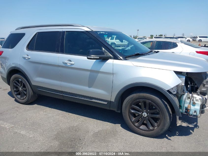 2016 Ford Explorer Xlt VIN: 1FM5K7D80GGB34495 Lot: 39828523