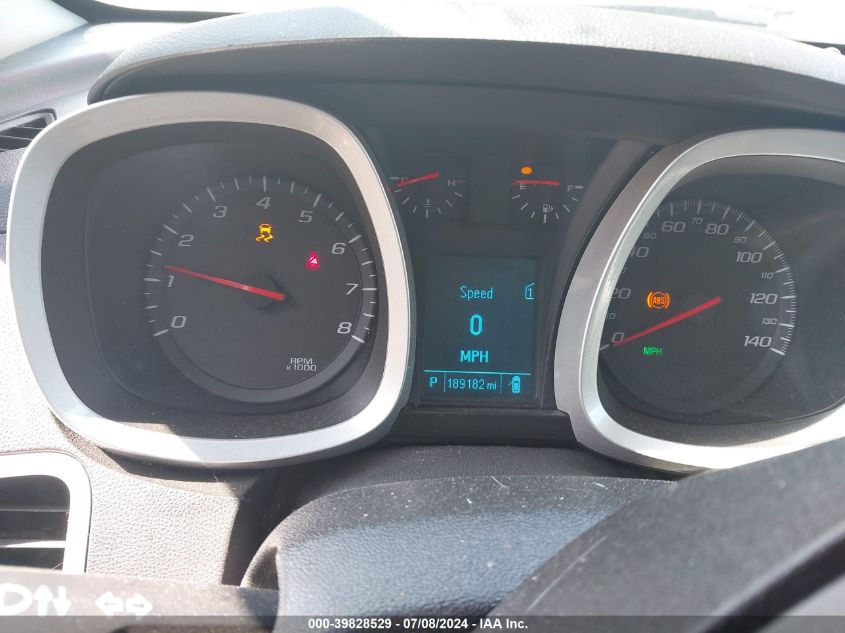 2012 Chevrolet Equinox Ls VIN: 2GNALBEK5C6235062 Lot: 39828529