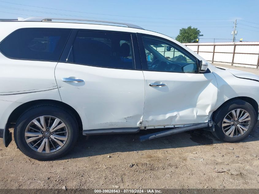 2019 Nissan Pathfinder Sv VIN: 5N1DR2MM9KC595542 Lot: 39828543