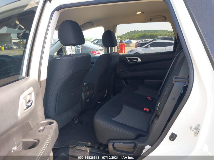 2019 Nissan Pathfinder Sv VIN: 5N1DR2MM9KC595542 Lot: 39828543