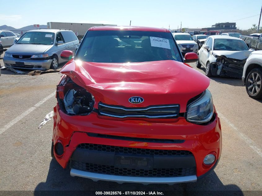 2018 Kia Soul + VIN: KNDJP3A51J7529364 Lot: 39828576