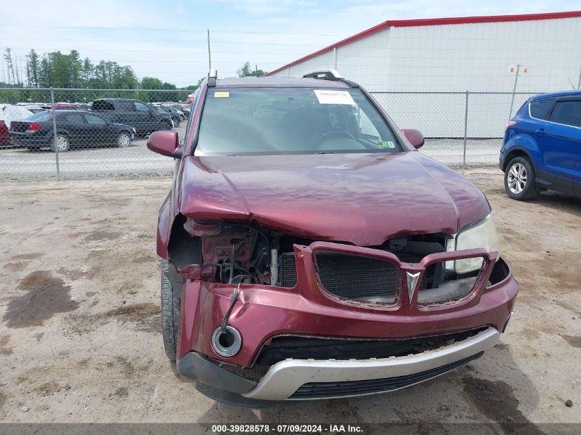 2007 Pontiac Torrent VIN: 2CKDL63F176245315 Lot: 39828578