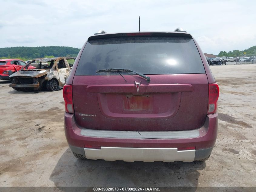 2007 Pontiac Torrent VIN: 2CKDL63F176245315 Lot: 39828578
