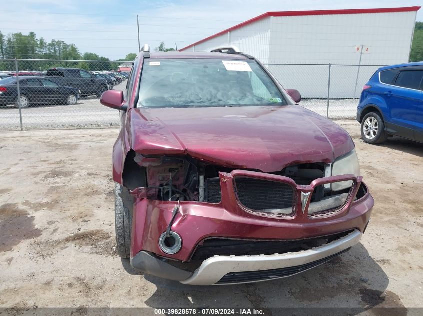 2007 Pontiac Torrent VIN: 2CKDL63F176245315 Lot: 39828578