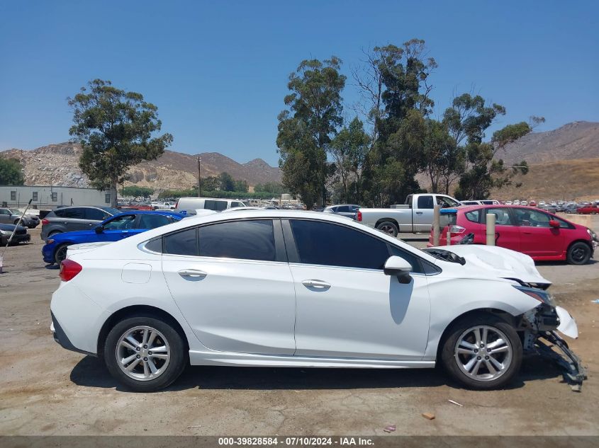 2017 Chevrolet Cruze Lt Auto VIN: 1G1BE5SM7H7155986 Lot: 39828584