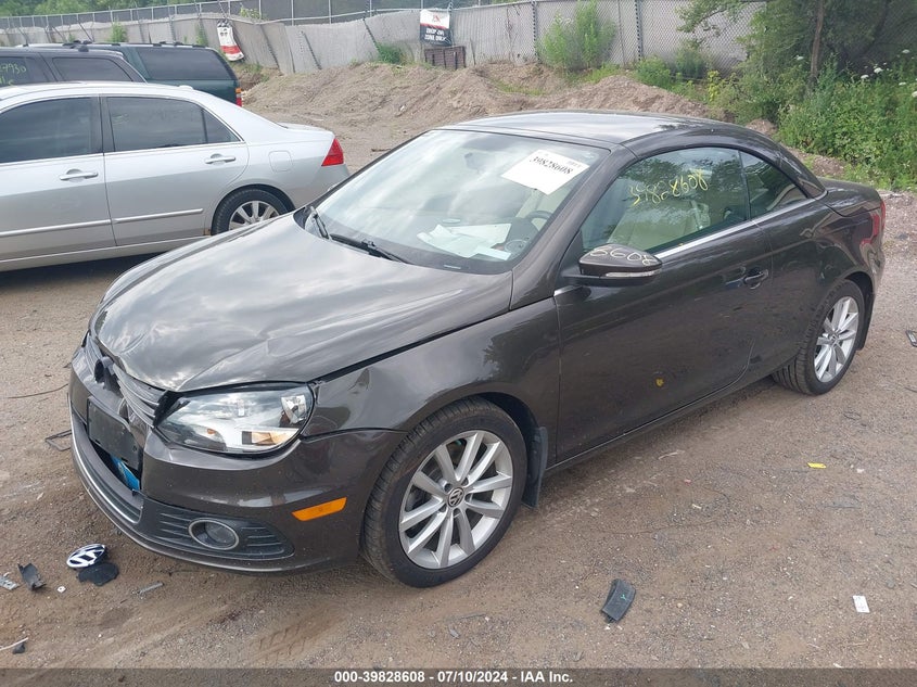 2014 VOLKSWAGEN EOS KOMFORT/SPORT - WVWBW8AH0EV001203