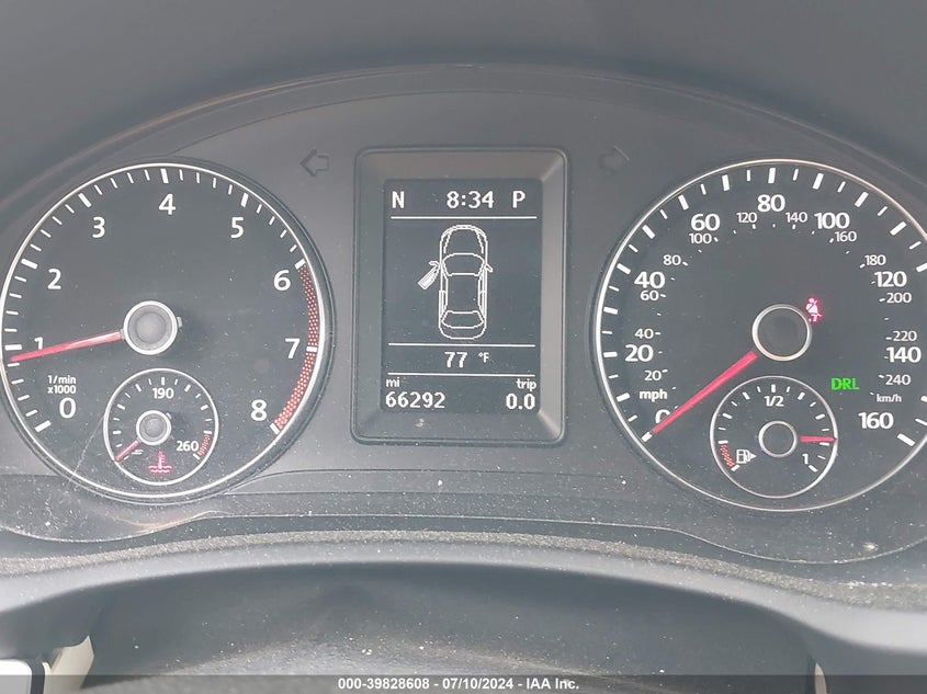 2014 VOLKSWAGEN EOS KOMFORT/SPORT - WVWBW8AH0EV001203